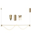 FUGAZ * LÁMPARA LED 38W - PINTURA ORO